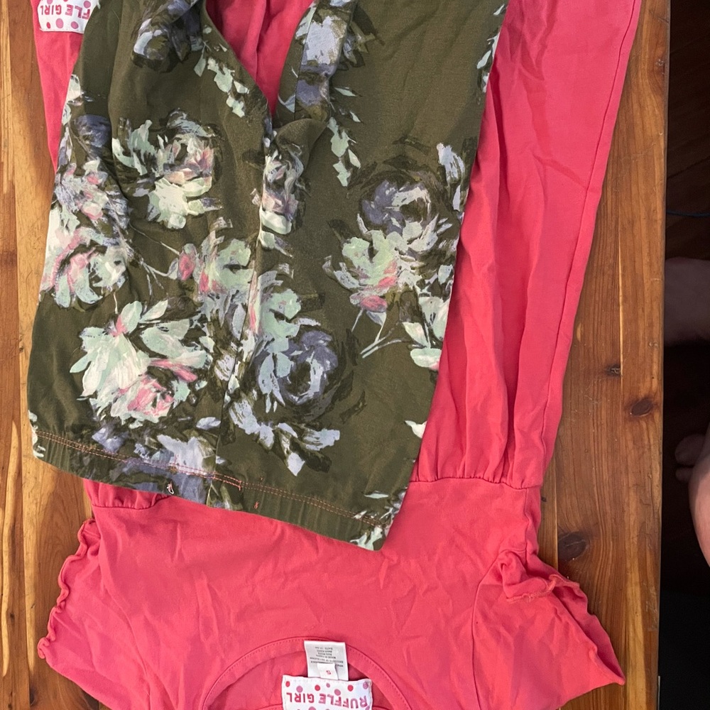 Ruffle girl set